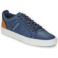 bensimon bicolor flexys mens shoes trainers in blue