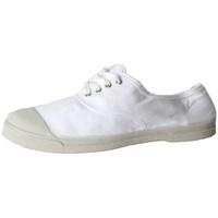 Bensimon Shoes Lace 101 White men\'s Shoes (Trainers) in white