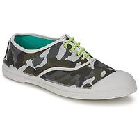bensimon tennis camofluo mens shoes trainers in multicolour