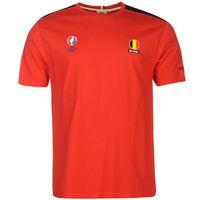 Belgium UEFA Euro 2016 Core T-Shirt (Red)