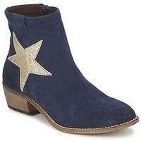 betty london makana womens low ankle boots in blue