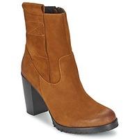 betty london gerko womens low ankle boots in brown