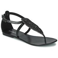 betty london cappu womens sandals in black