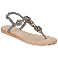 betty london greta womens sandals in grey