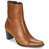 betty london galet womens low ankle boots in brown