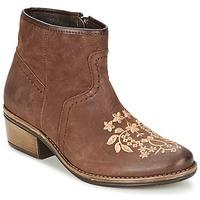 betty london romila womens mid boots in brown