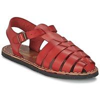 betty london ekino womens sandals in red