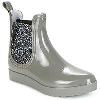 be only caroline womens wellington boots in silver