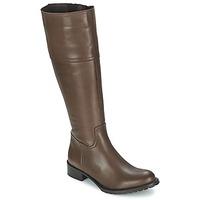 betty london normandia womens high boots in brown