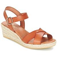 betty london giorgia womens sandals in brown