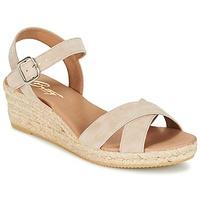 betty london giorgia womens sandals in beige