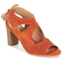 betty london garmer womens sandals in orange