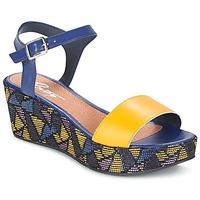 betty london geras womens sandals in blue