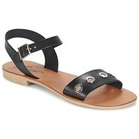 betty london gima womens sandals in black