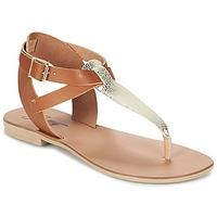 betty london vitamo womens sandals in brown