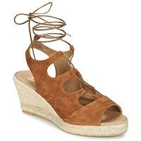 betty london granit womens sandals in brown