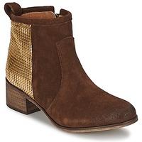 betty london serraje womens low ankle boots in brown