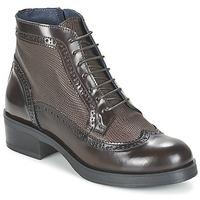 betty london foxine womens mid boots in brown