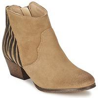 betty london acam womens low ankle boots in brown