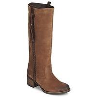 betty london eloane womens high boots in brown