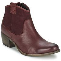 betty london indre womens mid boots in red