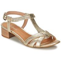 betty london metissa womens sandals in gold