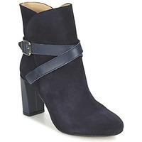 betty london flidelle womens low ankle boots in blue