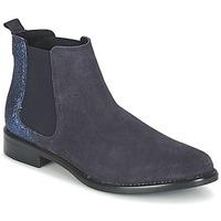 betty london fuskibe womens mid boots in blue