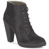 belle by sigerson morrison haircalf womens low ankle boots in black