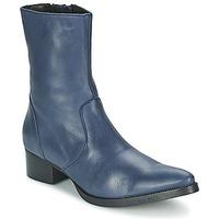 betty london iano womens low ankle boots in blue