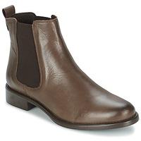 betty london normandia womens mid boots in brown