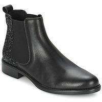 betty london normandia womens mid boots in black