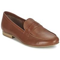 betty london ejodeme womens loafers casual shoes in brown