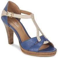 betty london creta womens sandals in blue