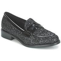 betty london moglit womens loafers casual shoes in black