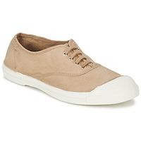 bensimon tennis lacet womens shoes trainers in beige