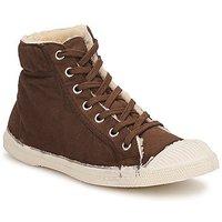 Bensimon TENNIS MID FOURREES women\'s Shoes (High-top Trainers) in brown