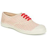 bensimon tennis minipois womens shoes trainers in white