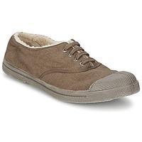 Bensimon TENNIS FOURREES women\'s Shoes (Trainers) in brown