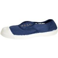 bensimon shoes elly 516 marine womens shoes trainers in blue