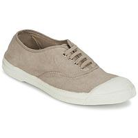 bensimon tennis lacet womens shoes trainers in brown