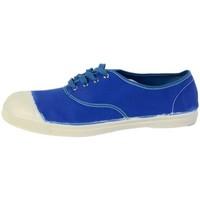 bensimon shoes vintage femme 536 bleu vif womens shoes trainers in blu ...