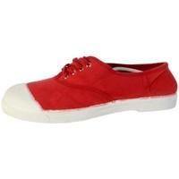 Bensimon Shoes Lace 310 Red women\'s Shoes (Trainers) in red