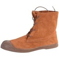 bensimon boots dakota 748 caramel womens shoes high top trainers in br ...