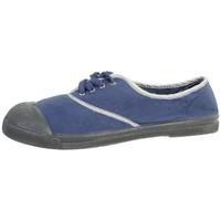 bensimon shoes shinipiping 514 indigo womens shoes trainers in blue