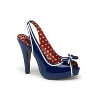 Bettie-05 Peep Toe Shoe - Size: UK 5