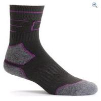 Berghaus TrailActiv ½ Crew Women\'s Socks - Size: 7-8.5 - Colour: GREY-PURPLE