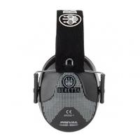 Beretta Prevail Folding Ear Defenders, Black, One Size