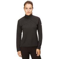 Berghaus Women\'s Essential Long Sleeve Zip Baselayer - Black, Black