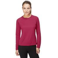 Berghaus Women\'s Long Sleeve Crew Baselayer - Pink, Pink